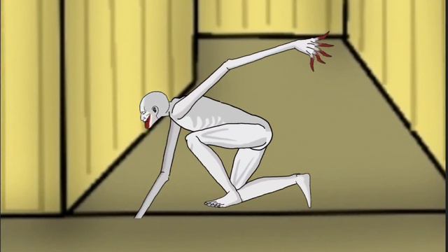 Scp 096 Vs Backroom Entity Drawing Cartoons 2