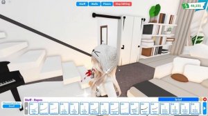 Adopt Me! Aesthetic Cozy Winter Holiday Modern Farmhouse - Family Home - Tour and Speed Build