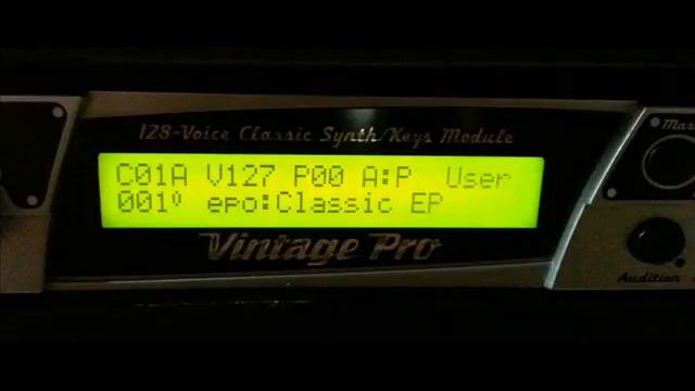 E-MU Vintage pro - The 35 firsts presets - VROM - rack module demo смотреть онлайн