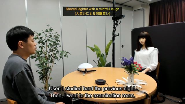 Shared laughter with ERICA (ERICAによる同調笑い) смотреть онлайн