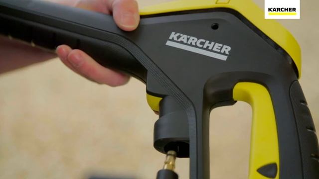 АВД Karcher – подключение быстроразъемного соединения смотреть онлайн