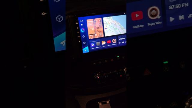 Установка магнитолы Teyes Cc3 Mercedes Vito W447