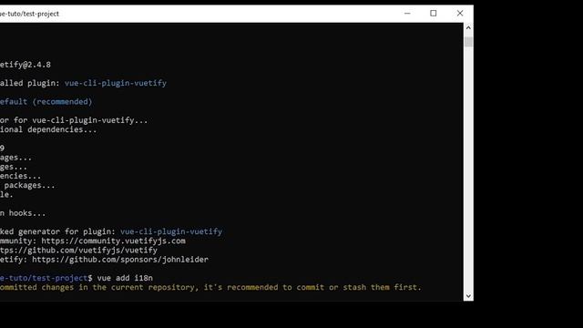 [EN] How to create a VueJS / Vuetify Project смотреть онлайн