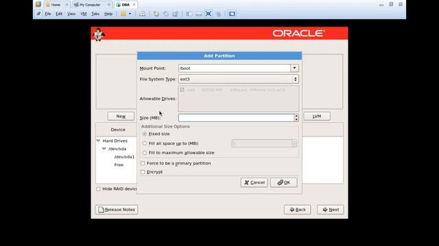 Oracle Database Administration -Linux installation смотреть онлайн
