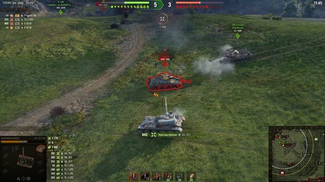 Бачат 25 ап 9 уровня мастера на карте ВЕСТФИЛД в wot World Of Tanks Bat.-Châtillon 25 t AP 9 lvl смотреть онлайн