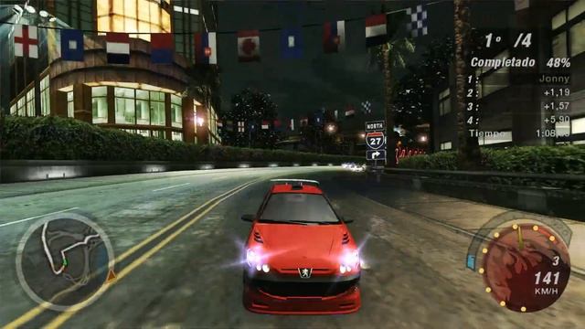 Need For Speed Underground 2 - City Core Sprint - PC 1080p 60fps смотреть онлайн