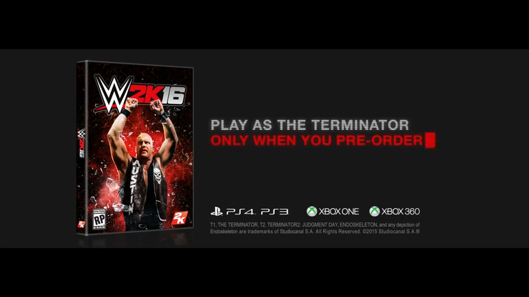 WWE 2K16 - Terminator Trailer смотреть онлайн