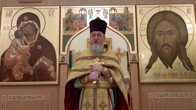 Притча о брачном мире. Бог зовет нас. Проповедь о.Геннадия 24.12.23 смотреть онлайн