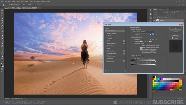 Simple Blending Trick to Create Engaging Photos in Photoshop смотреть онлайн