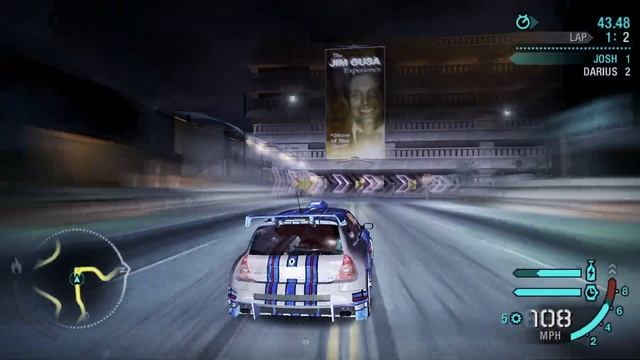 NFS Carbon - Renault Clio V6 vs Darius смотреть онлайн