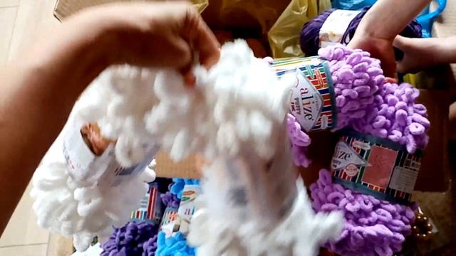 Раскрываем посылочку для рукоделия. Open the parcel for needlework. смотреть онлайн