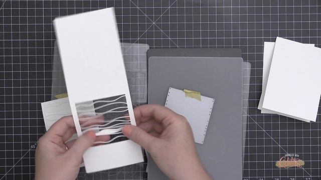 How To Make A Layered Vellum Window Card Featuring Inner Mermaid