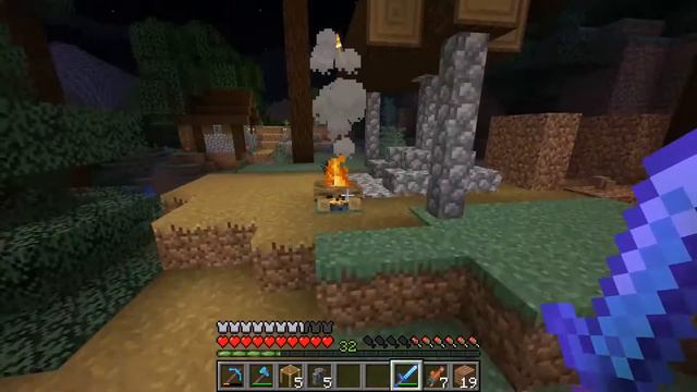 Звездопад из моркови Майнкрафте. Майнкрафт выживание #20 смотреть онлайн