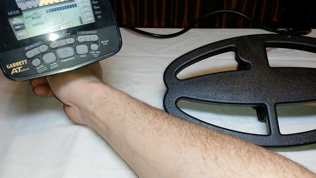 Garrett AT Gold  настройки для пресных пляжей