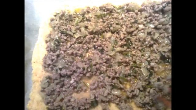 Картофельный рулет с мясным фаршем.Rotolo di patate. смотреть онлайн