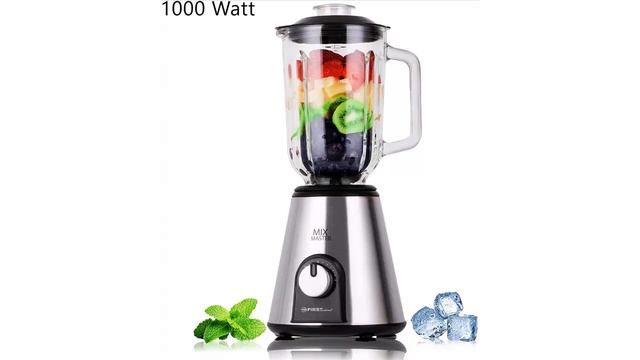 TZS First Austria - 1000 Watt Standmixer Glas Hochleistungs-Mixer смотреть онлайн