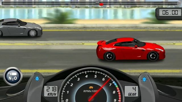 Drag Racing Tuning For My Red Nissan GT-R R35 Level 6 смотреть онлайн