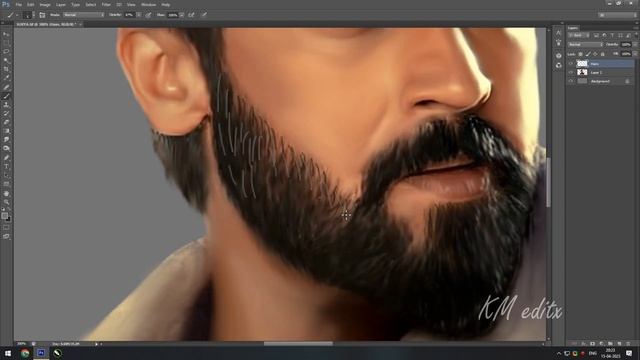 ROLEX SURIYA Oil Painting Effect | Smudge Painting | Photoshop Tutorial : #suriya #rolexsurya смотреть онлайн