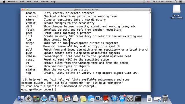 Git : Git과 SourceTree 설치 - OSX смотреть онлайн