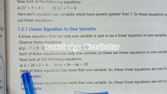 Class 6 Maths Chapter 7 linear equation Exercise 7.2 New Book 2023 : Math Class Six Ex 7.2 смотреть онлайн