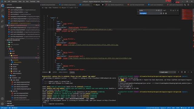 #11 Angular - Crear un fake-backend con json-server| Designicode смотреть онлайн