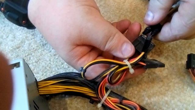 Подключение Автомагнитолы к Копьютерному блоку питания на 400w смотреть онлайн