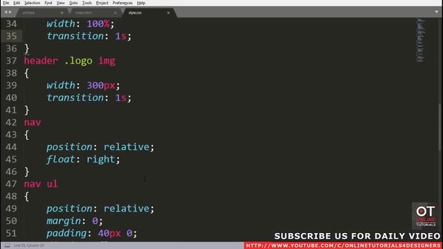 Full Screen Animated Sticky Header | Sticky Navigation Bar After Scroll with Html CSS and jQuery смотреть онлайн