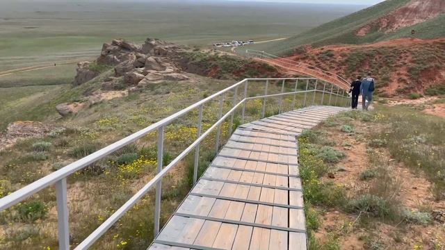 Высшая точка Астраханской области. Большое Богдо. Волгоград смотреть онлайн