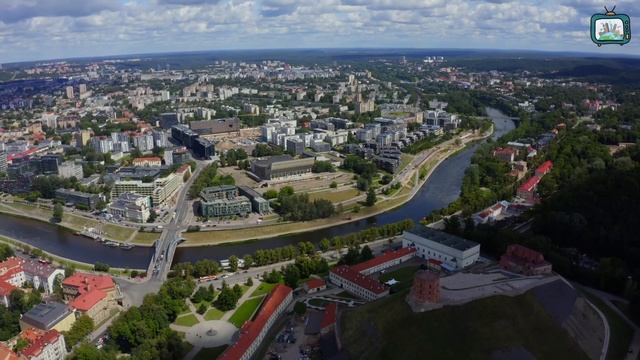 Vilnius Lithuania 4K Drone Footage | Capital Of Lithuania | Vilnius City Tour #Vilnius #Lithuania