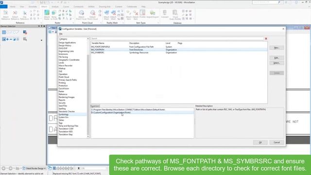 Troubleshooting Missing Fonts in MicroStation смотреть онлайн