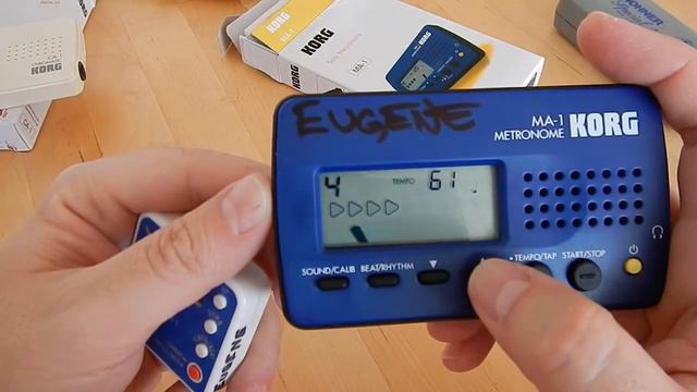 KORG MA-1 Metronome - Indoors review смотреть онлайн