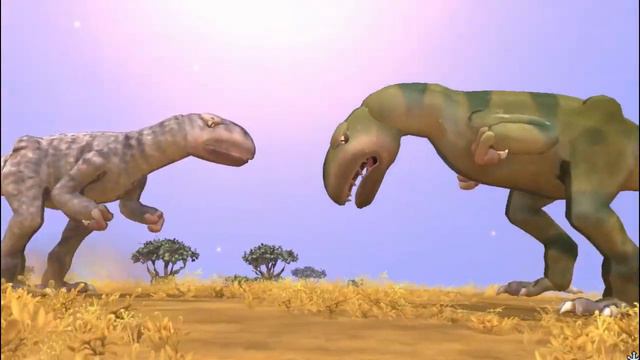 Allosaurus Vs Torvosaurus | SPORE