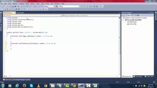 How to Create EXCEL File with Column Name through c# Coding in asp net смотреть онлайн