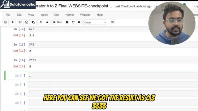 05. Operators in Python Part 01 #datascience #python #operatorsinpython #datascienceera смотреть онлайн