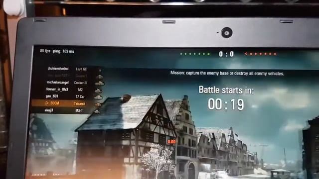 Acer Aspire E 15 E5-575 | World Of Tanks Performance