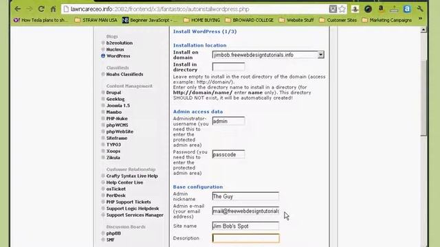 Install WordPress, Joomla, or Drupal in cPanel w/ Fantastico or Quick Install (cPanel Series) смотреть онлайн