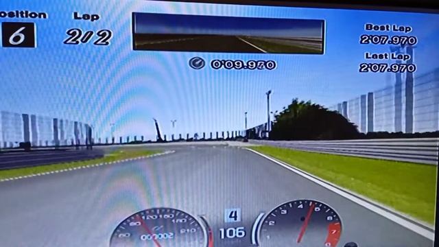 Gran Turismo 4 - Suzuka Circuit West Course Toyota WILL VS '01 - PS2 GAMEPLAY HD смотреть онлайн