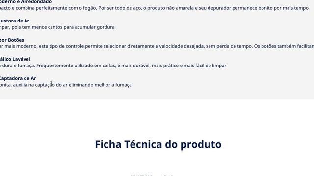 Depurador de Parede 80cm Inox Electrolux DE80X смотреть онлайн
