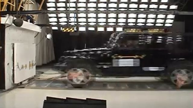 Краш тест Jeep Wrangler 3.8 2007 (NHTSA) смотреть онлайн