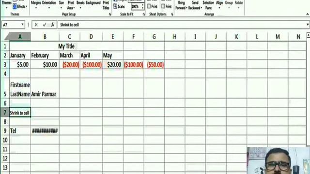 Microsoft Excel 2013-2016 (Part-9) Format, Insert-Delete смотреть онлайн