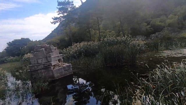 Олимпос. Руины Ликийского города в Турецком Чиралы. смотреть онлайн