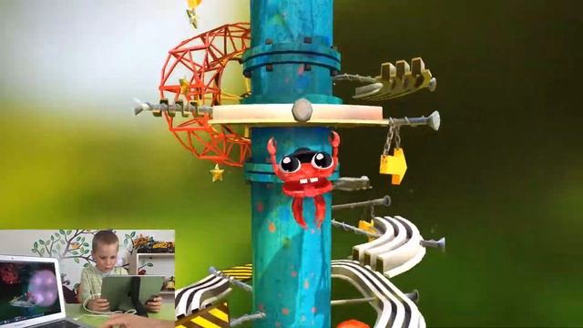 Игры для детей - Обзор игры Мистер Краб 2 - iPad kids games Mr. Crab 2 review смотреть онлайн