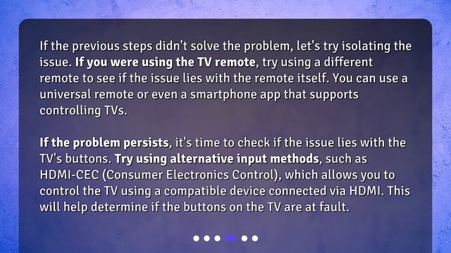 What can I do if the buttons on my Hisense TV are not working? смотреть онлайн