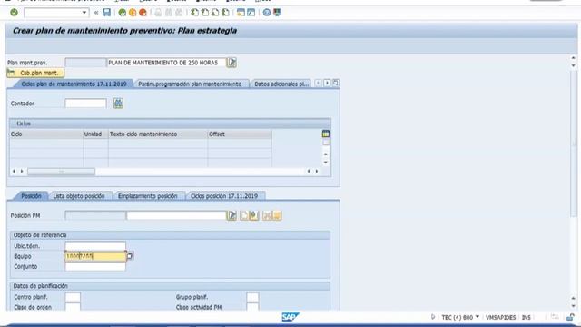 SAP PM - Plan de Mantenimiento Preventivo смотреть онлайн