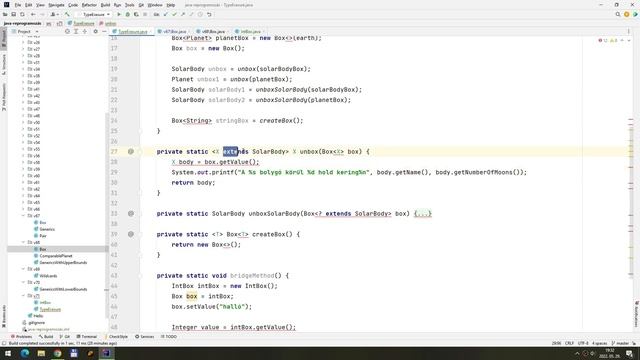 [Java v71] Generikus "típuseltávolítás" (type erasure) смотреть онлайн