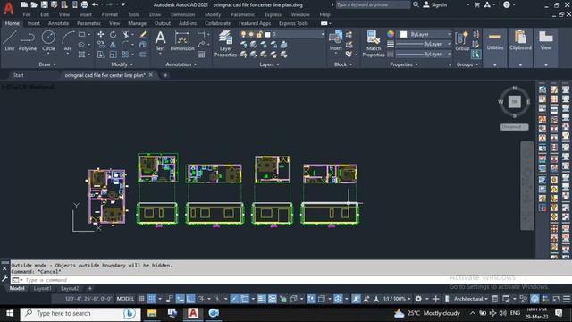 How to Create automatically Cut Section & Elevation yqarch AutoCAD Plugins section maker in Marathi смотреть онлайн