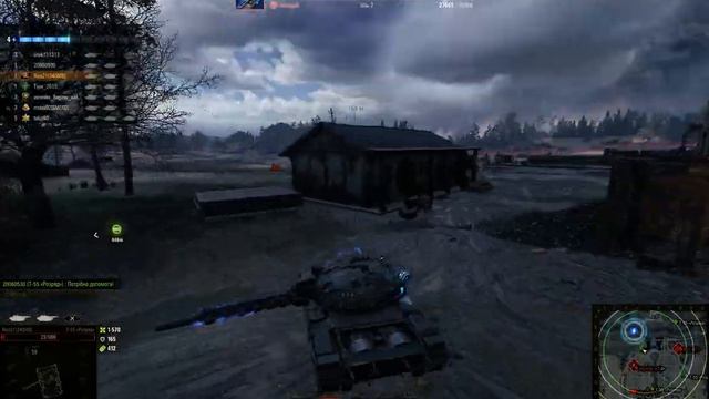 «Последний Ваффентрагер»!!! Часть 2: Т-55 «Разряд» World of Tanks смотреть онлайн