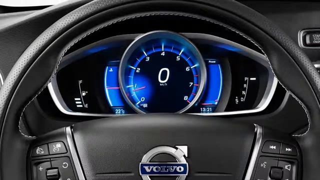 Car Interior 2013 Volvo V40 R Design смотреть онлайн