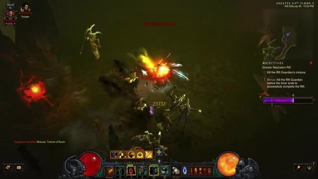 [Diablo 3] Greater Rift Run (whirlwind build 2.4) смотреть онлайн