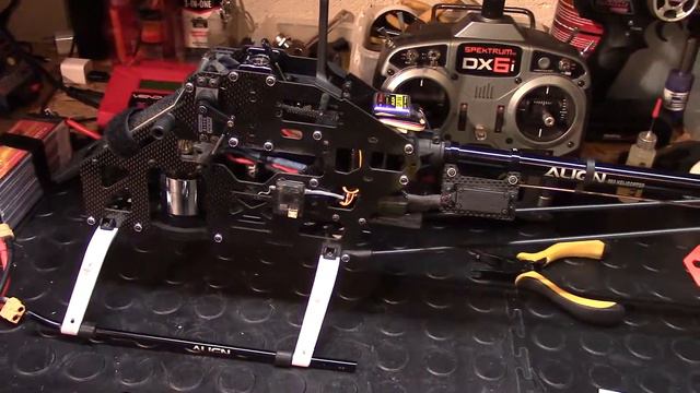Align T-Rex 500 ESP Conversion To DFC Flybarless - Part 1 смотреть онлайн